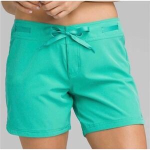 Prana Silvan Green Women's Board Shorts XSmall